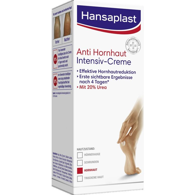 

Интенсивный крем против мозолей Hansaplast, 75 ml
