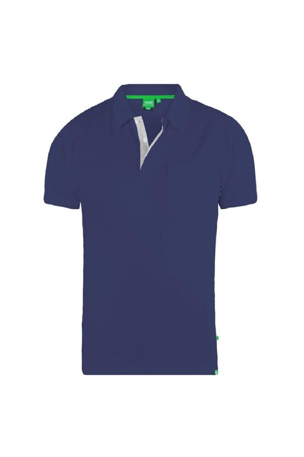 

Рубашка-поло из пике D555 Grant Kingsize Duke Clothing, темно-синий