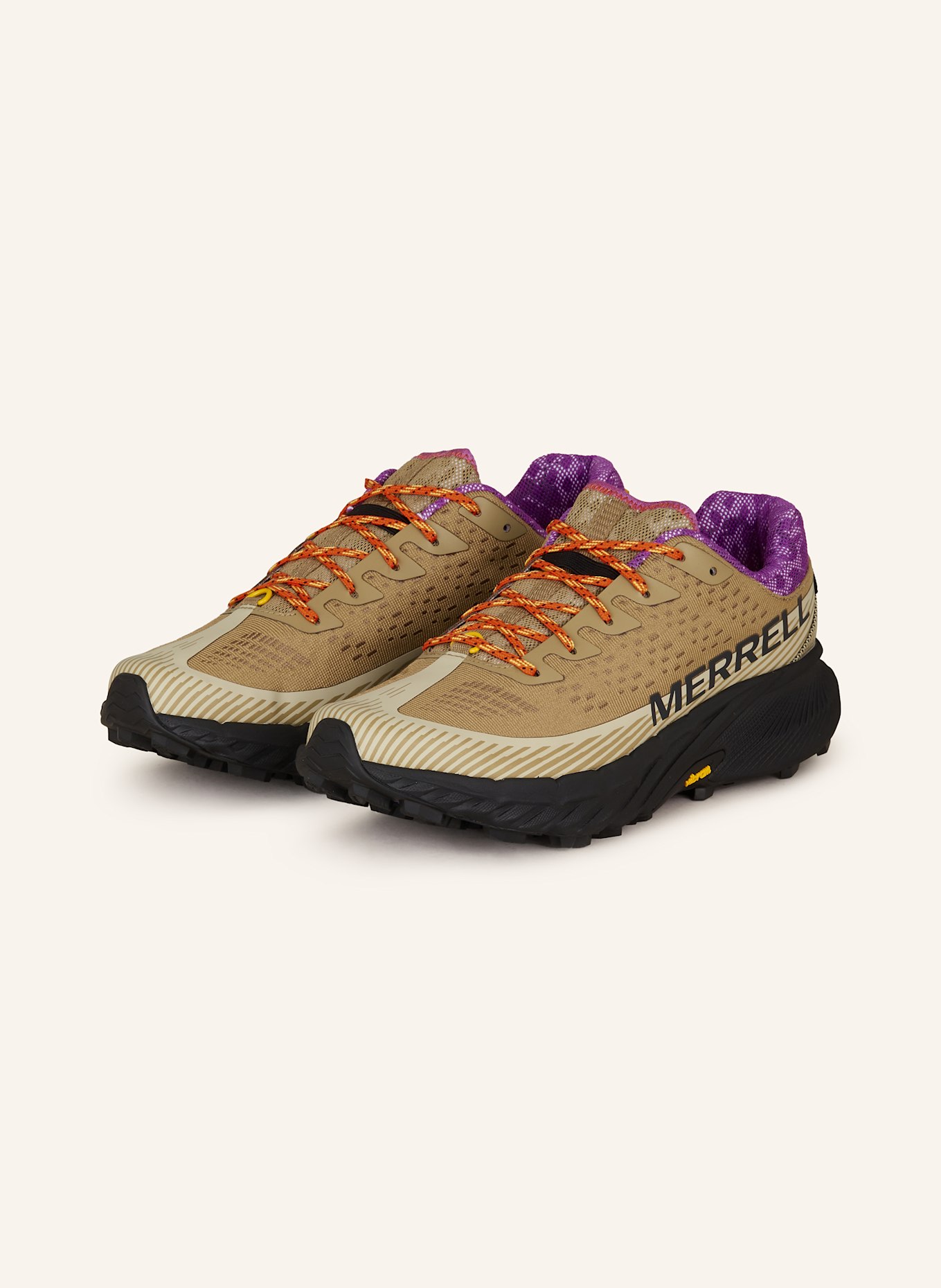 

Кроссовки для бега по пересеченной местности agility peak 5 MERRELL, цвет CAMEL/HELLLILA