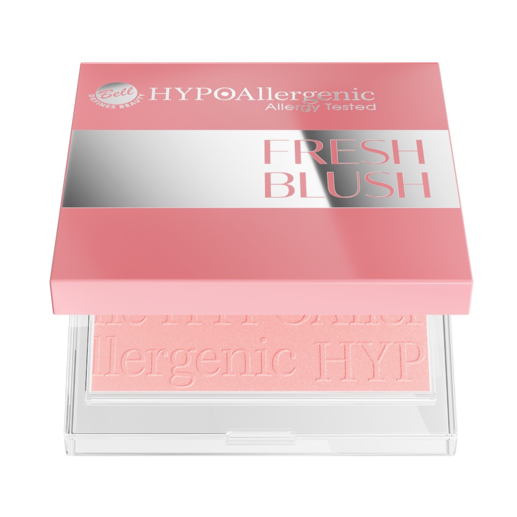 

Хайлайтер fresh blush Bell Hypo Allergenic, nr. 02 - frozen rose, вес 4.8 гр.