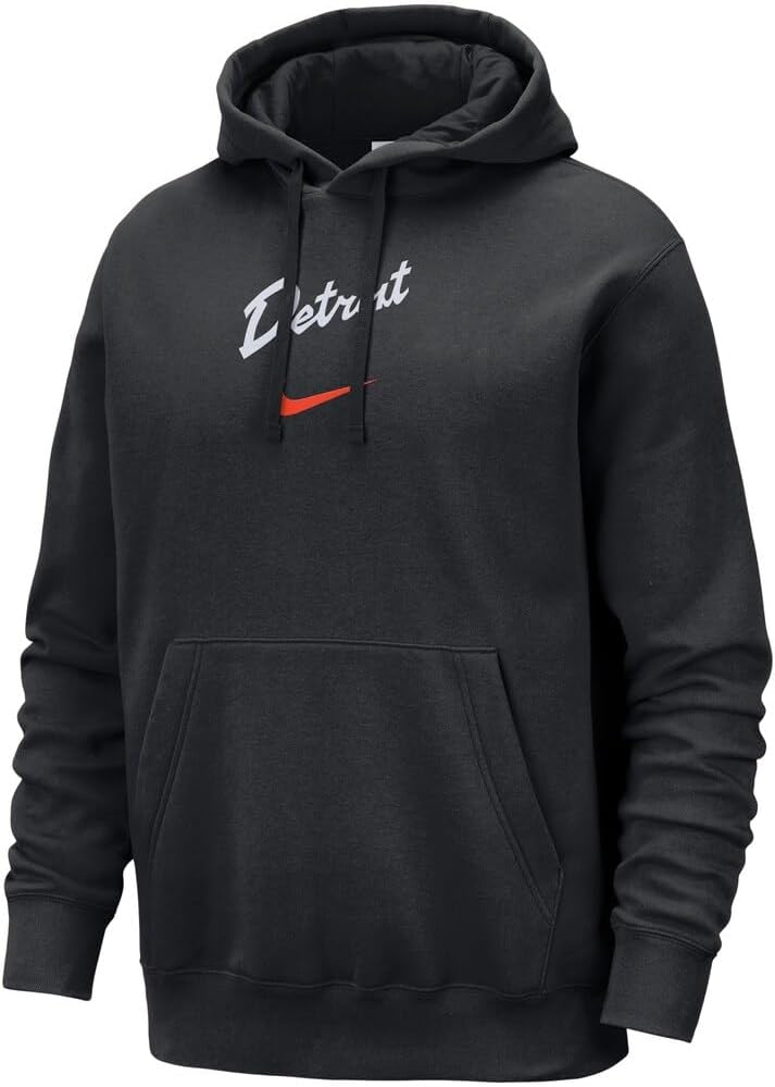 

Толстовка с капюшоном Nike Men's City Edition Detroit Club, Black