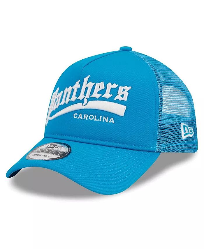 

Мужская синяя регулируемая кепка Carolina Panthers Caliber Trucker 9FORTY New Era, синий