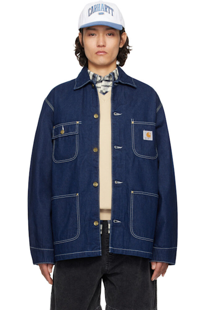 

Синяя джинсовая куртка OG Chore Carhartt Work In Progress