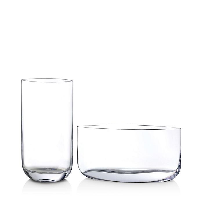 

Вазы со стеклянными лезвиями телесного цвета Nude Glass, белый