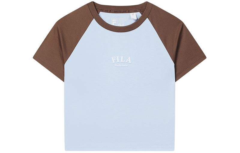 

Футболка женская чисто-синяя Fila