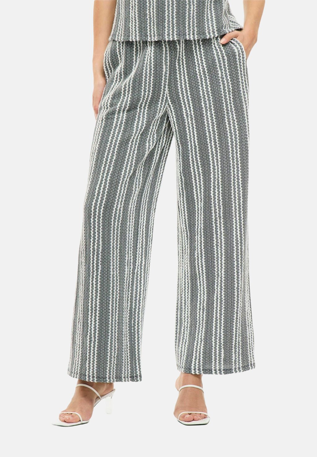 

Брюки MIT WEITEM BEINB SONEA HIGH WAIST VILA, антрацит