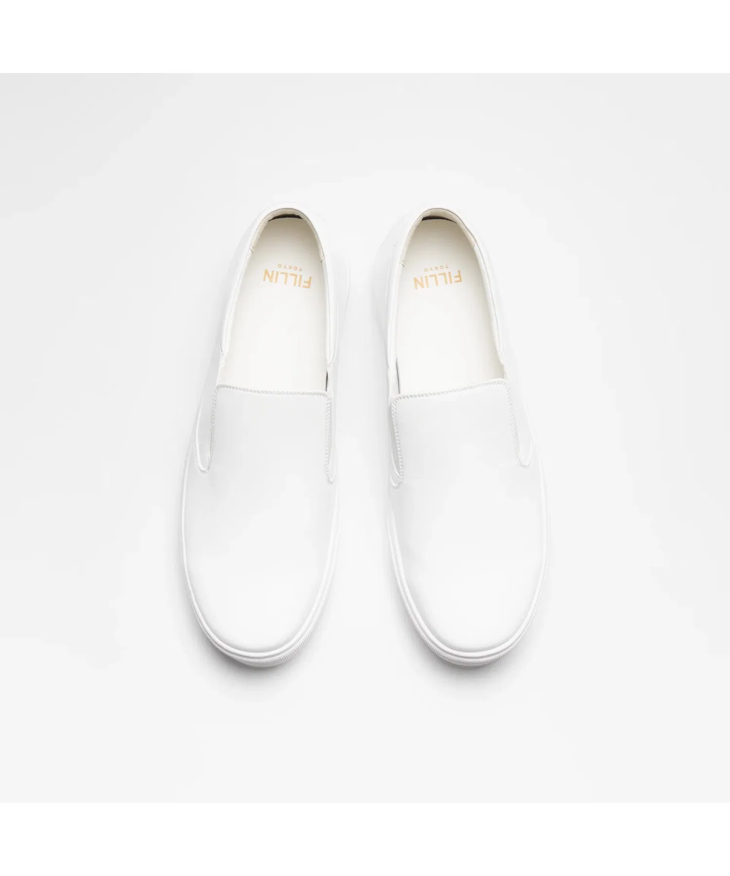 Унисекс слипоны CLASSIC SLIP-ON FILLIN белые — фото 3