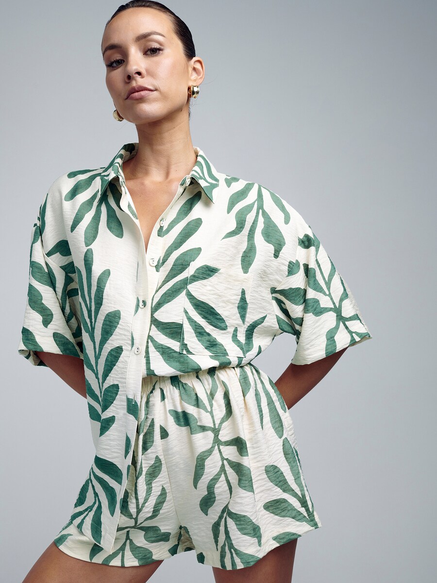 

Блузка St MRLO Kady, цвет Green/White