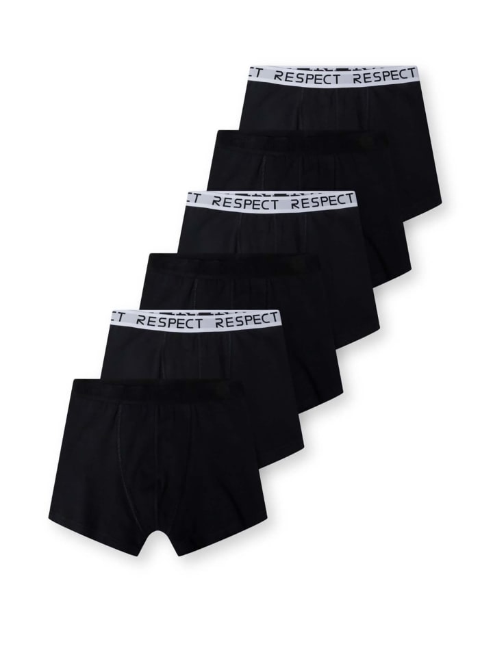

Respect Набор из 6 штук: боксеры SET10009M черного цвета