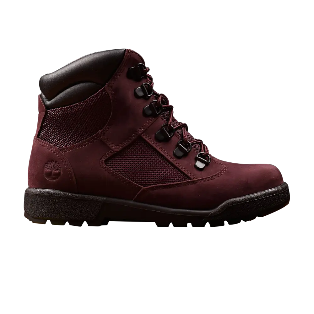 Ботинки подростковые Timberland Field, красный