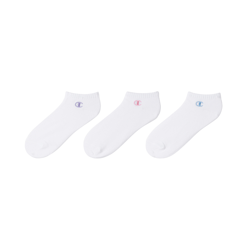 

Носки унисекс, 3 пары Champion, White (Small Logo Ankle Socks-3 Pack)