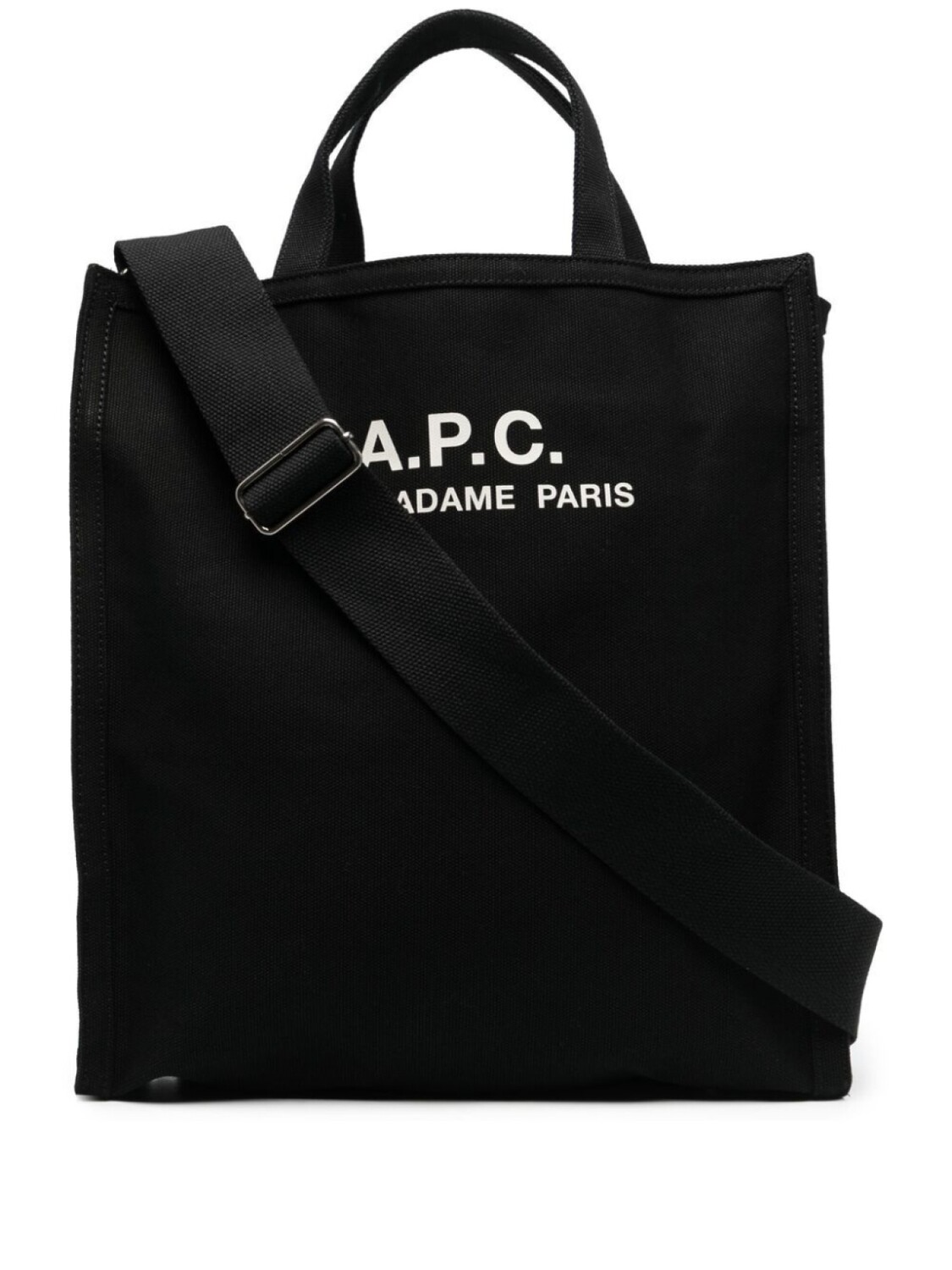 

A.P.C. сумка-тоут с логотипом, черный