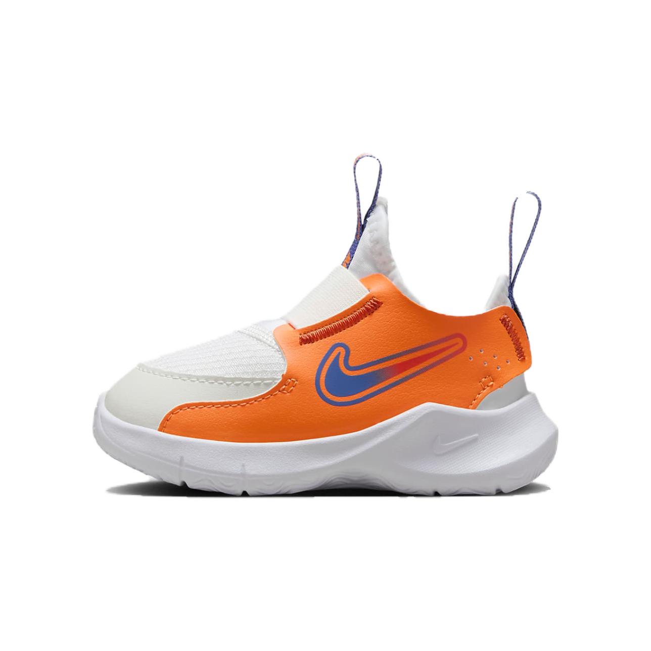 

Кроссовки Flex Runner 3 Toddler TD Low-top белые/оранжевые Nike, белый/оранжевый