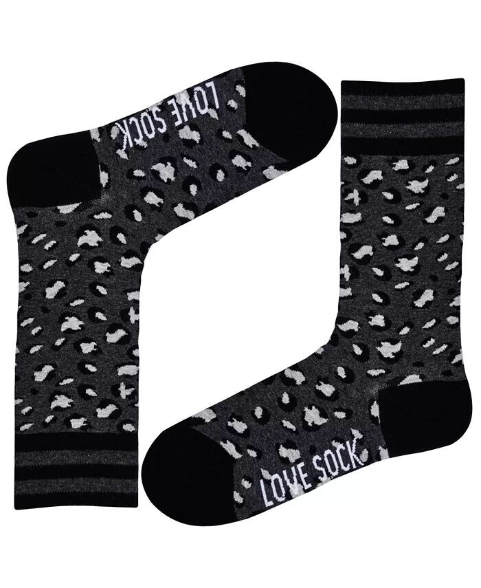 

Женские носки Jaguar Cotton Crew Love Sock Company, серый