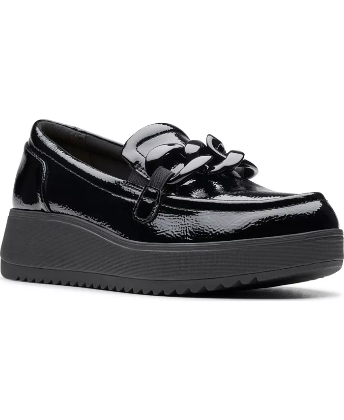 Коллекция Zylah May Лоферы на низком каблуке Clarks, мультиколор
