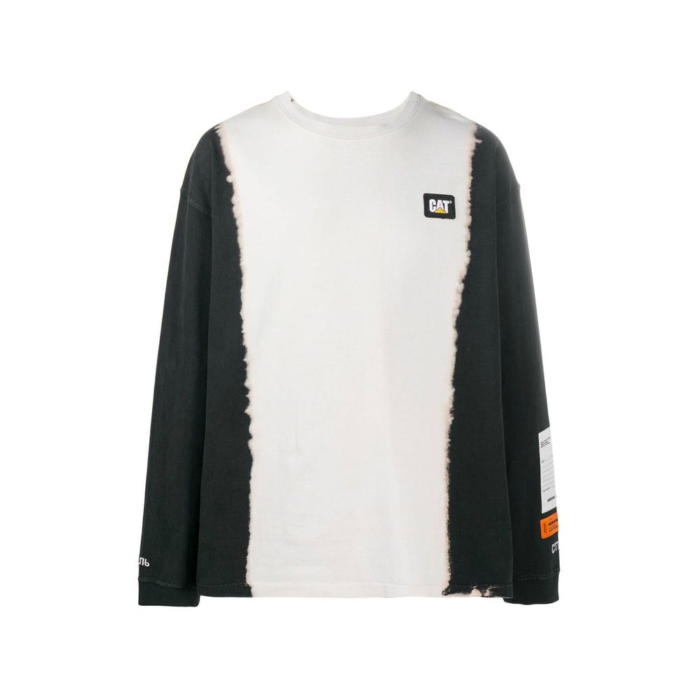 

Футболка с принтом «мазок кисти» Heron Preston, черный