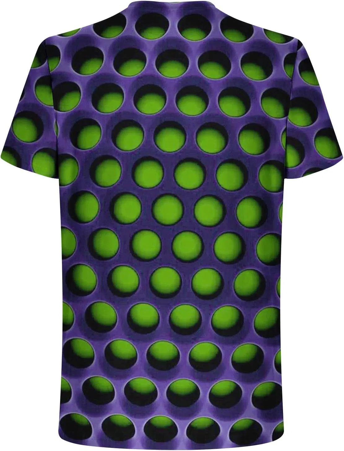 Футболка с принтом, дышащая, Generic, P-365 Lime Green — фото 3