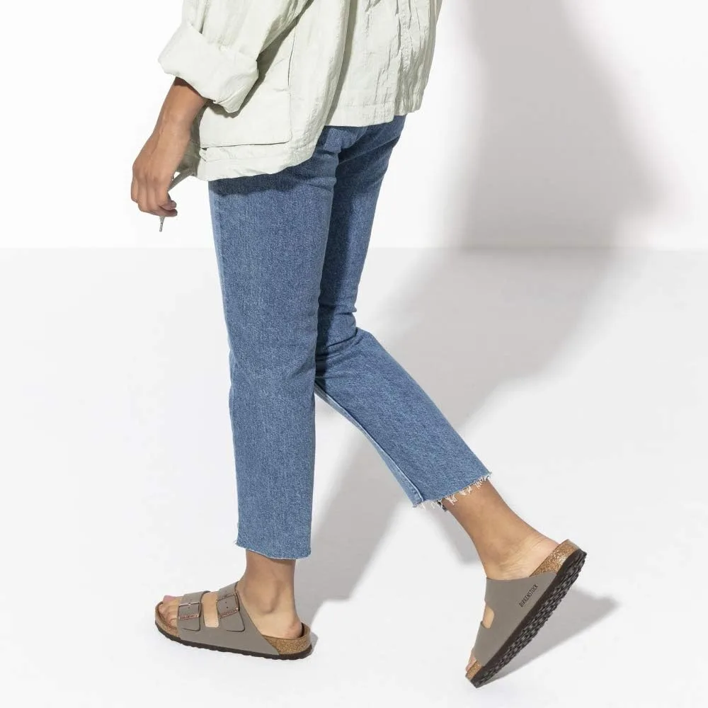 Шлепанцы Birkenstock 51061 Adult Arizona, унисекс, сабо и туфли-лодочки Birko-Flor (обычные), серый — фото 3