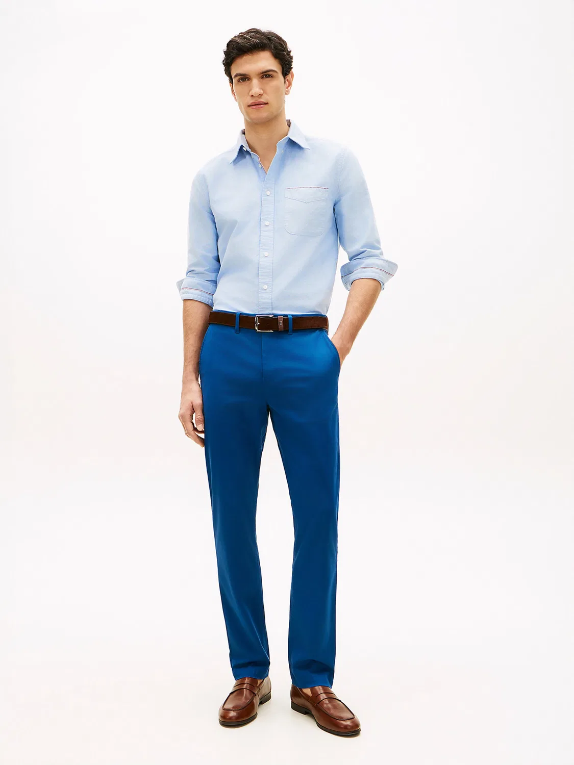 Обычные брюки-чиносы '1985' Tommy Hilfiger, Blue — фото 3