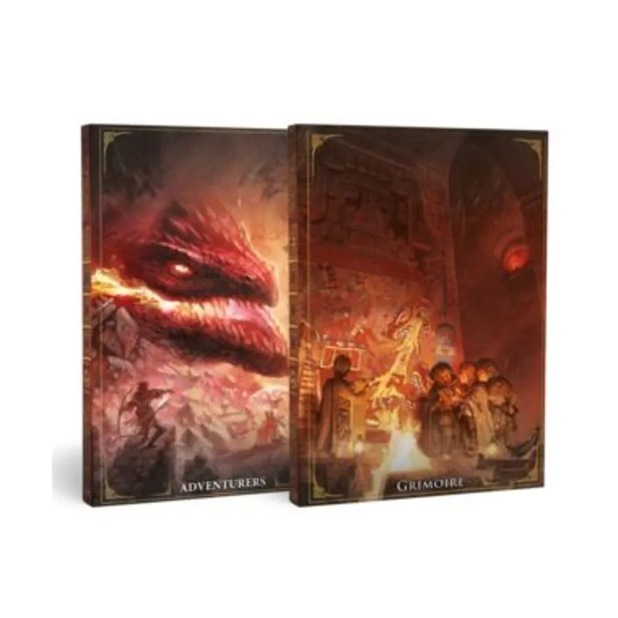

Adventurers & Grimoire (Red Dragon Edition) w/PDF, Fateforge 5e (Studio Agate), твердый переплет