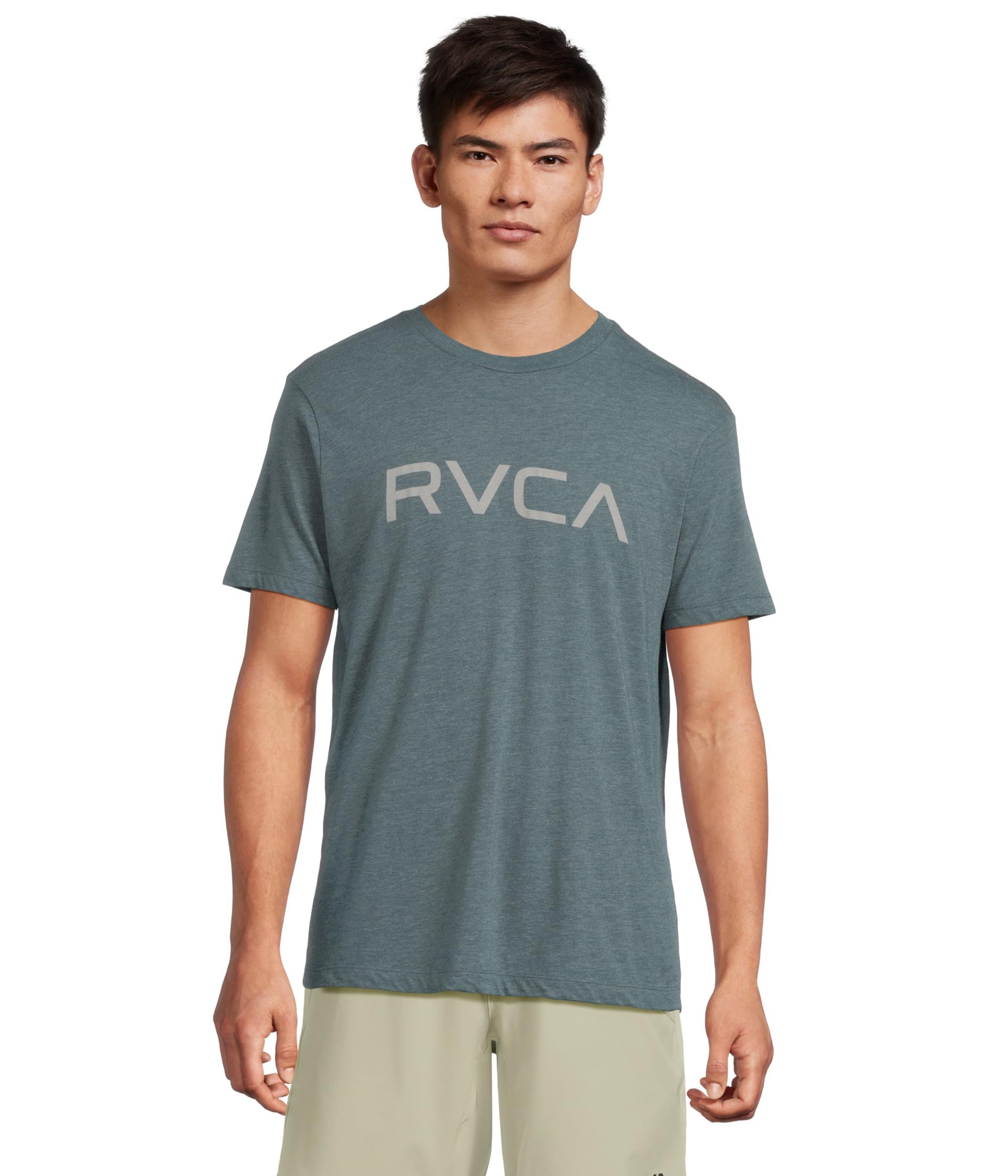

Футболка RVCA Big RVCA Short Sleeve Tee, цвет Duck Blue