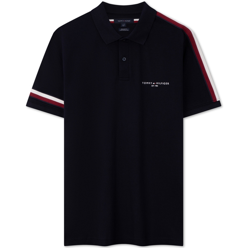 Футболка поло мужская Tommy Hilfiger, темно-синий FAP — фото 2