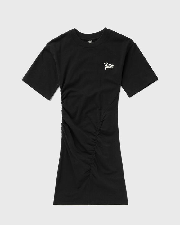 

Платье Patta Ruched Tee Dress, черный