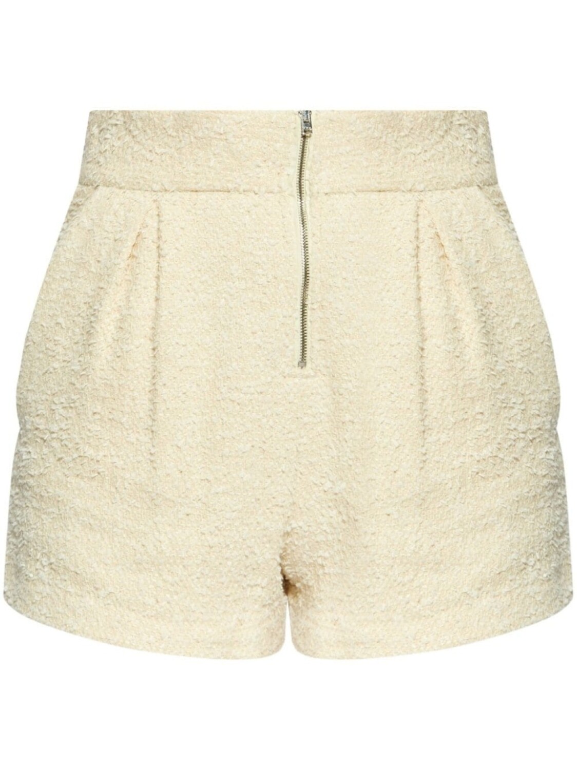 

IRO шорты из ткани букле на молнии, нейтральный цвет