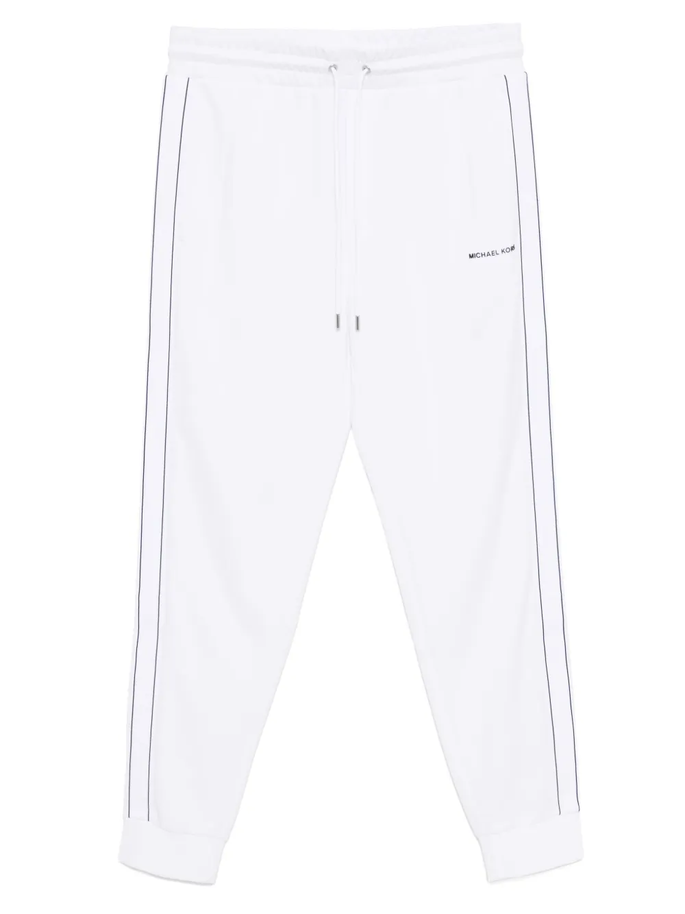 

Брюки с логотипами на лампасах MICHAEL KORS, белый