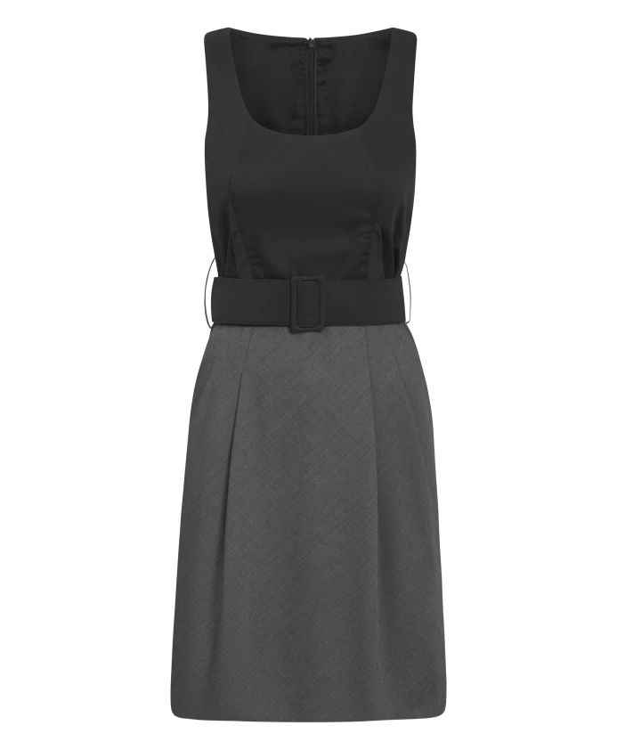 

Элегантное черное деловое платье для женщин Tooche, черный