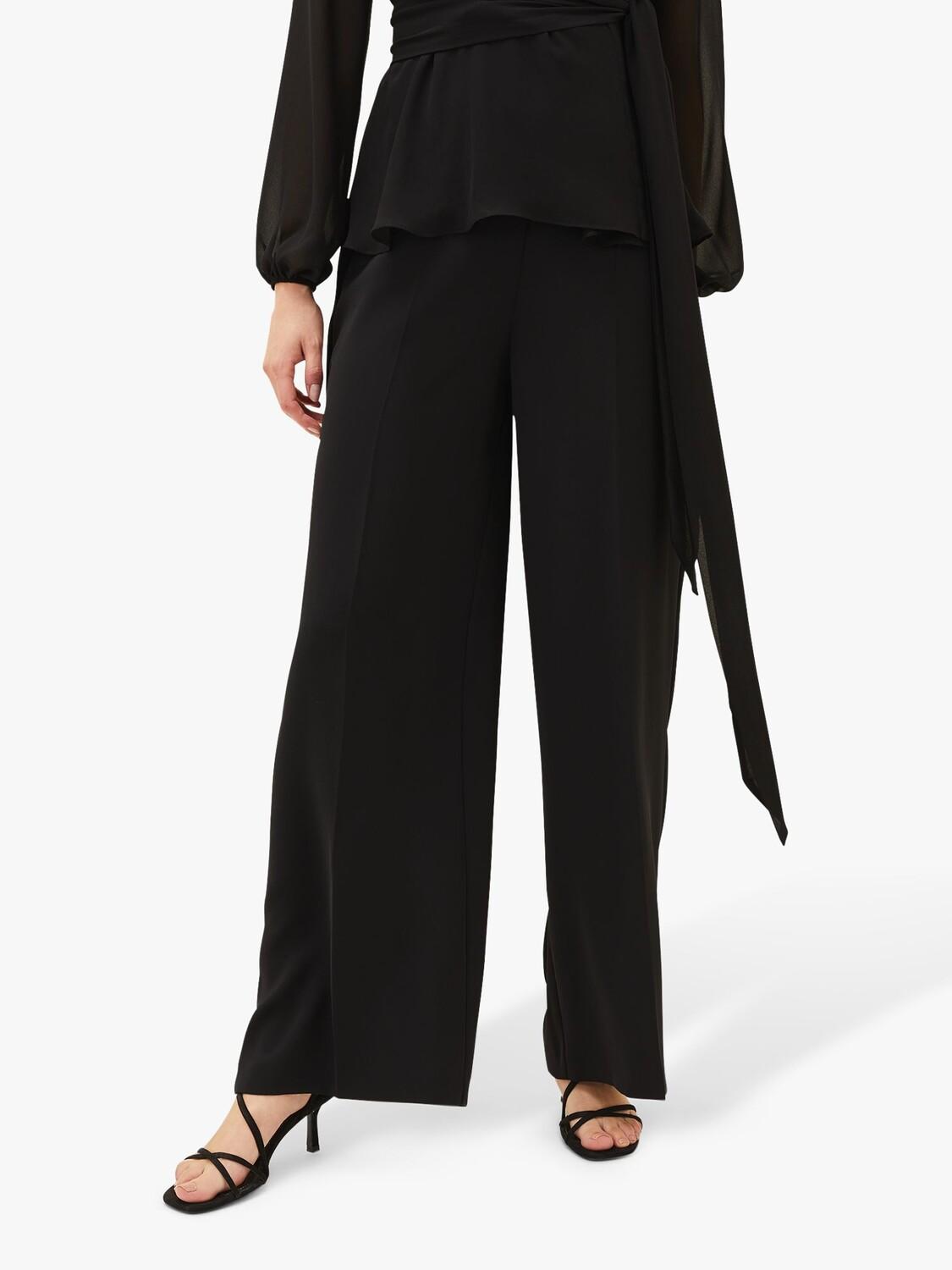 

Широкие брюки Phase Eight Florentine, черные, Черный, Широкие брюки Phase Eight Florentine, черные