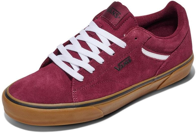 

Vans мужские кроссовки Seldan | Ретро-теннисные кеды для стиля, работы и повседневной носки, Suede Gum Port Royale, 16