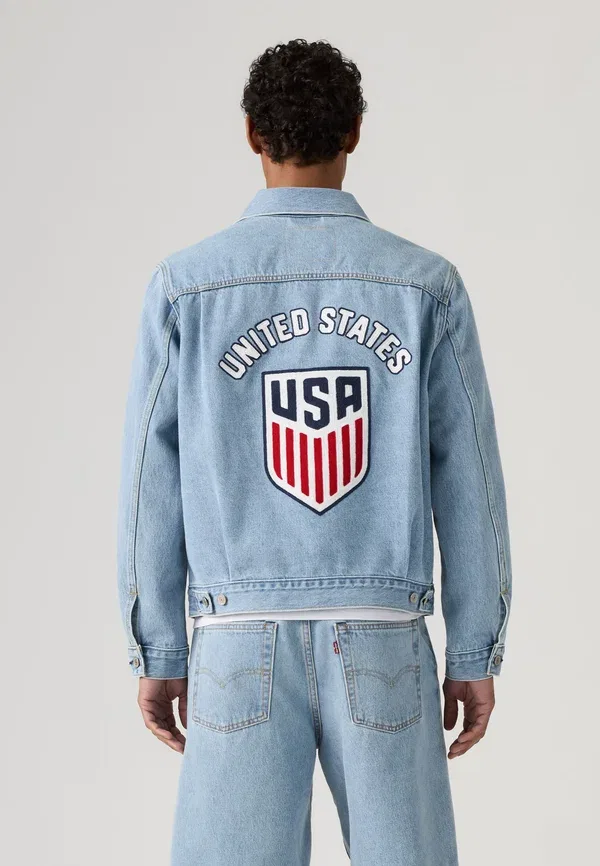 Куртка джинсовая типа II trucker Levi's, светло-голубой — фото 2