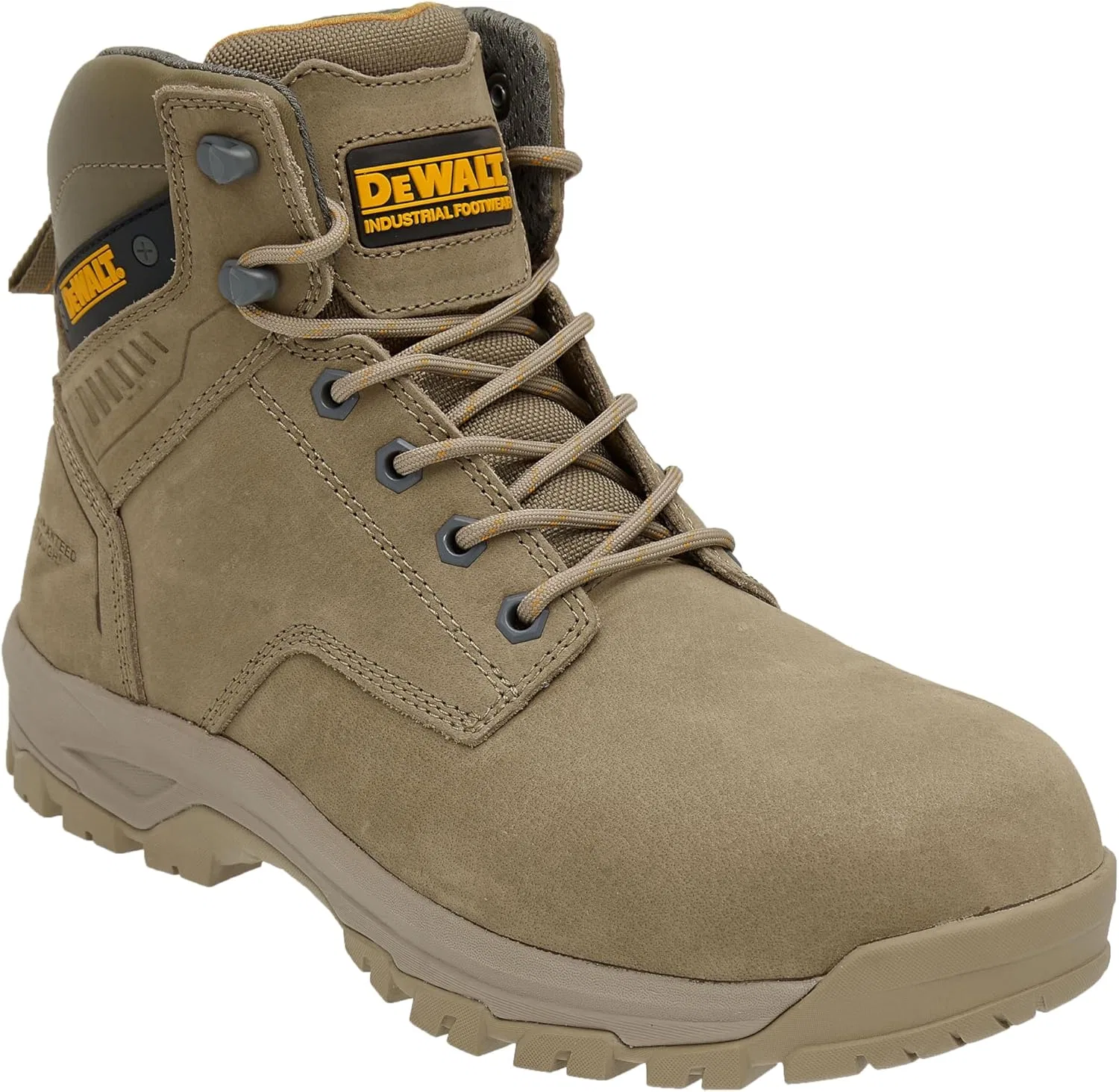 Рабочие ботинки DEWALT Cranson Stone для мужчин, нубук, стальной носок, противоскользящее покрытие, высота 5 дюймов