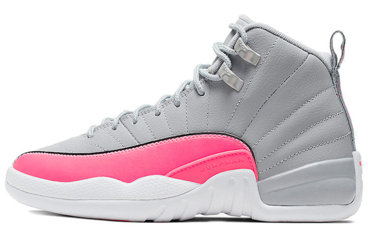 

Кроссовки Jordan 12 Retro Wolf Grey Racer Pink GS