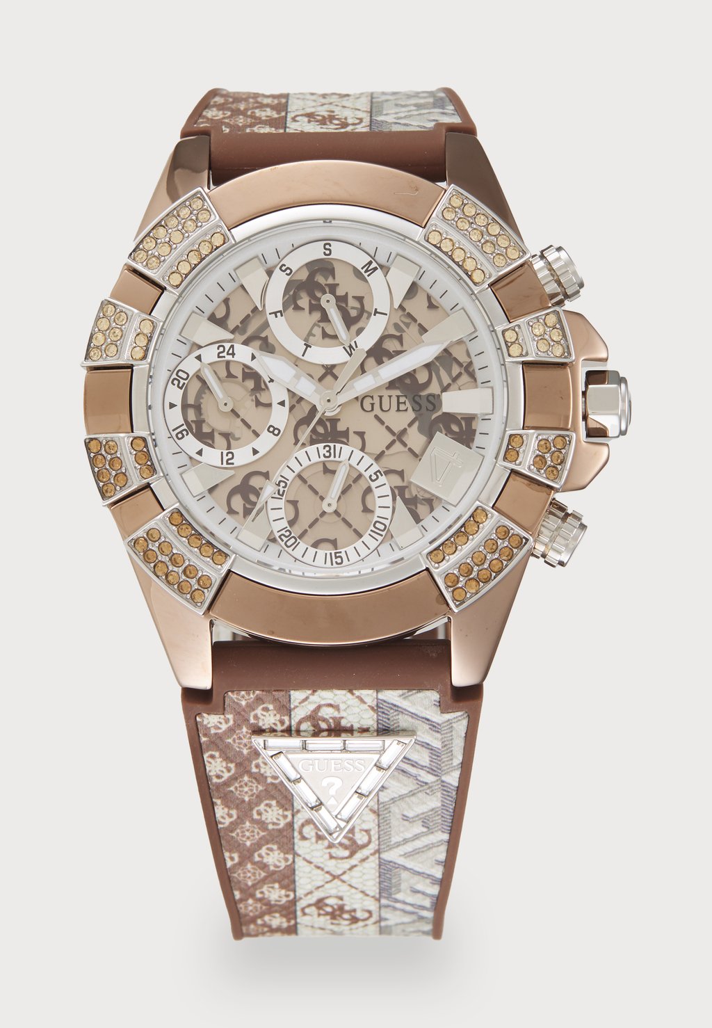 

Часы ICONIC Guess, коричневый
