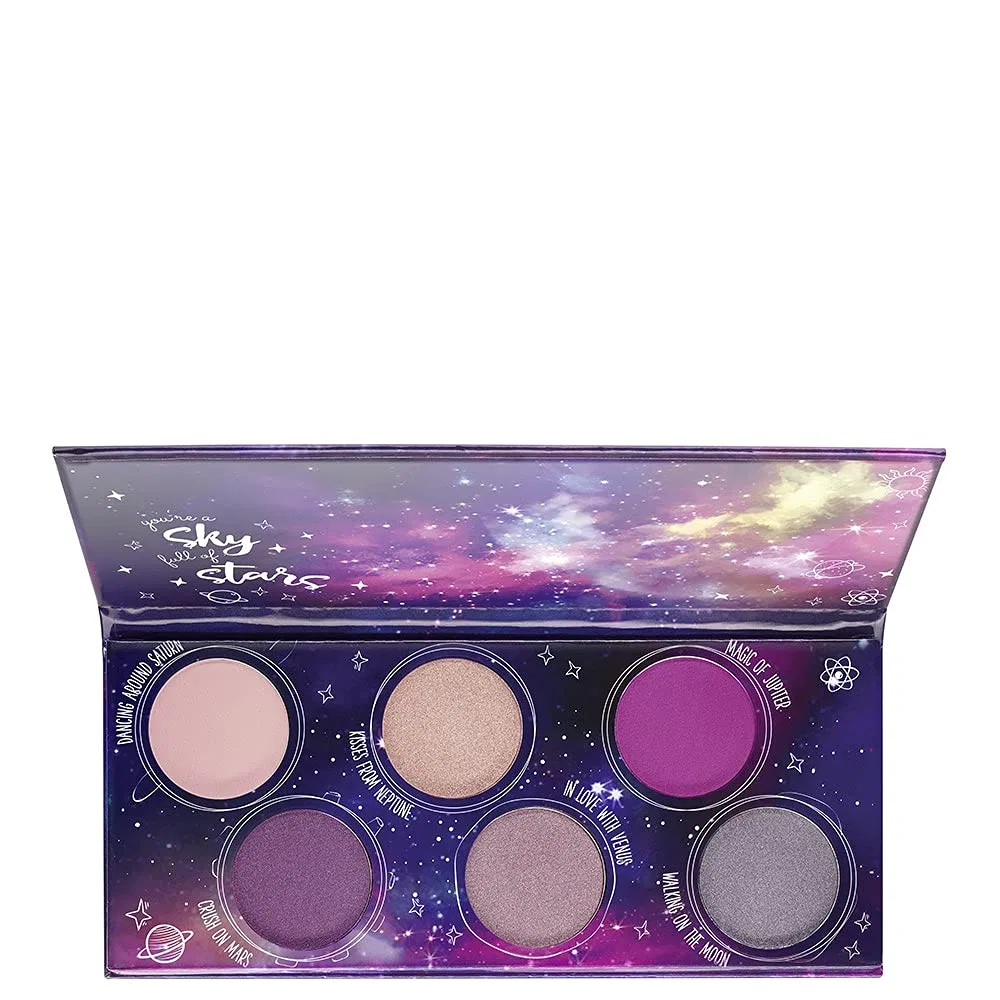 Палетка теней для век «Dancing on the Milky Way Galactic Eyeshadow Palette 01» от Essence No brand