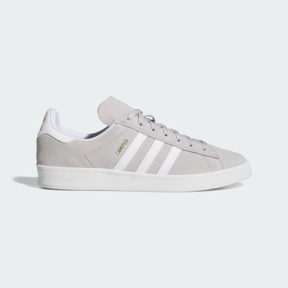 

Кроссовки Adidas Campus ADV Shoes, цвет Grey Two/Cloud White/Gold Metallic