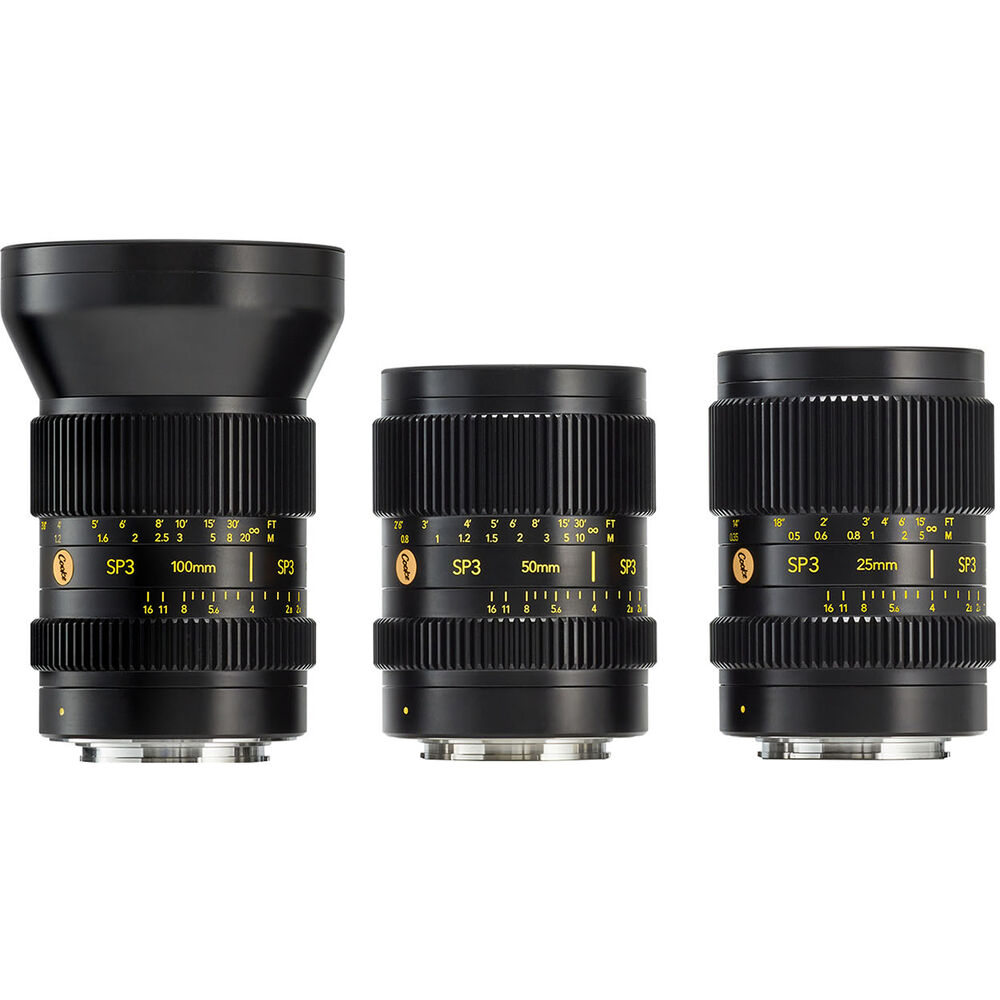 

Кинообъектив Cooke SP3 Full-Frame 3-Lens Prime Set SP3 3-WAY
