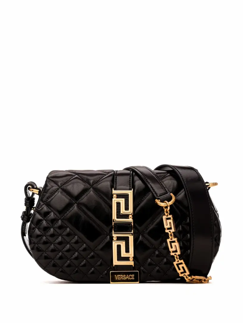

Сумка на плечо Greca Goddess Versace, черный