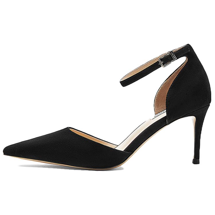 NINE WEST Туфли на тонком каблуке 7,5 см, женские, черные