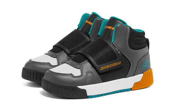 Кроссовки adapters 'gray black blue' Skechers, серый — фото 3