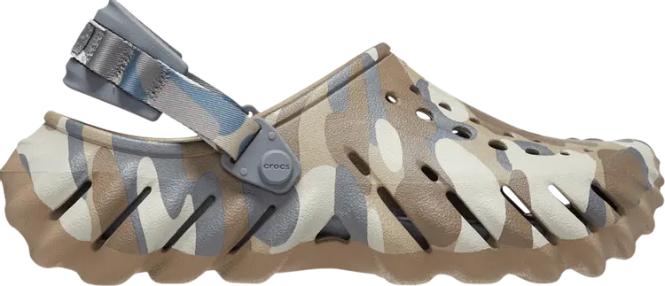 

Кроссовки Echo Redux Clog 'Charcoal Camo', кремовый, Бежевый, Кроссовки Echo Redux Clog 'Charcoal Camo', кремовый