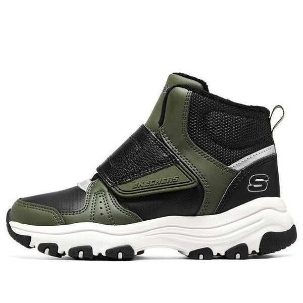 

Кроссовки i-conik boots 'olive black' Skechers, зеленый