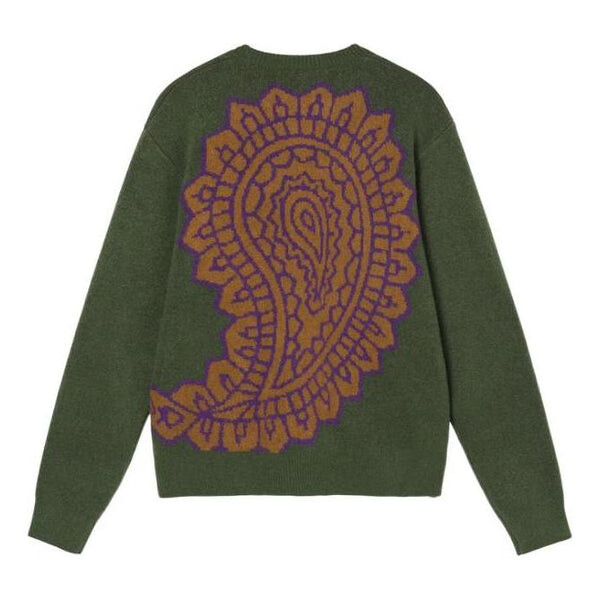 

Свитер paisley sweater 'green' Stussy, зеленый