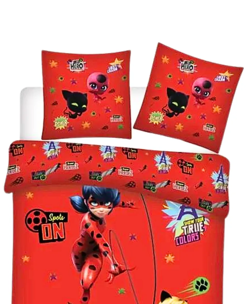 

Комплект постельного белья Miraculous, красный