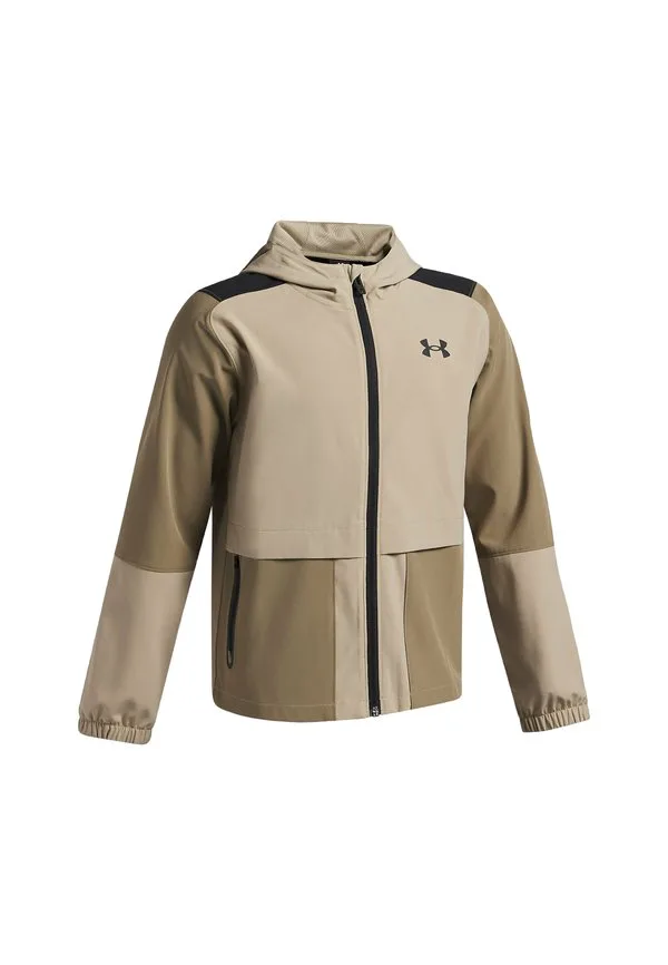 Неудержимая тканая легкая куртка Under Armour, City Khaki — фото 3