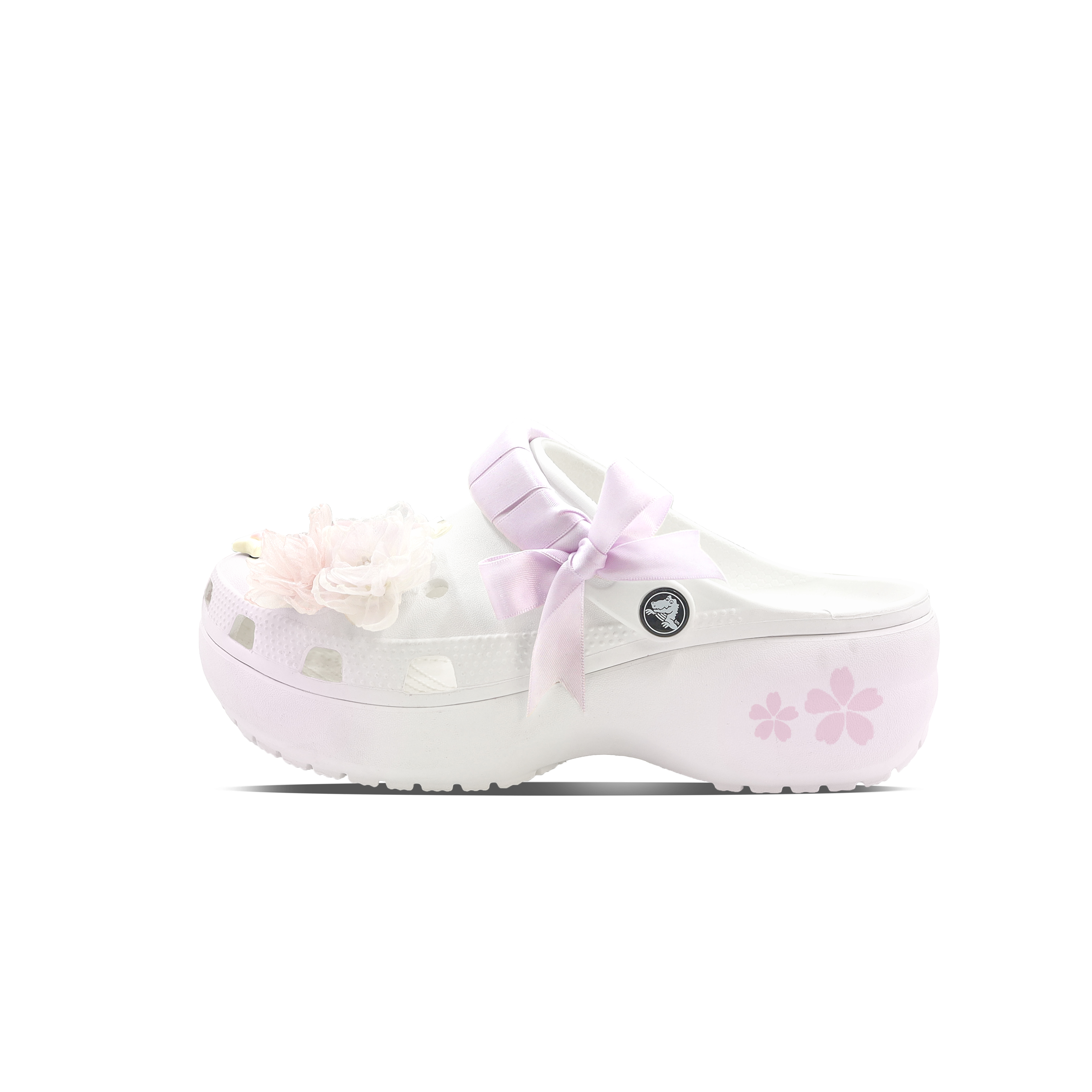 Crocs Классические сабо Flower Language Clogs Unisex Taro Purple