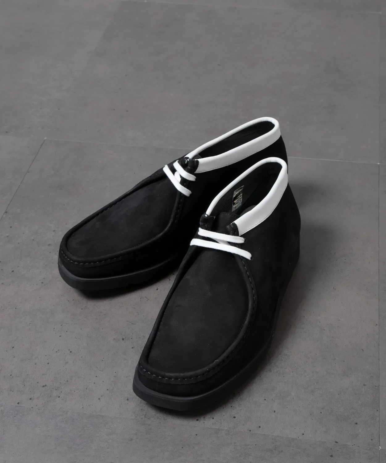 Ботинки кожаные HOTEL PALACE x Padmore & Barnes на подошве Vibram, чёрный