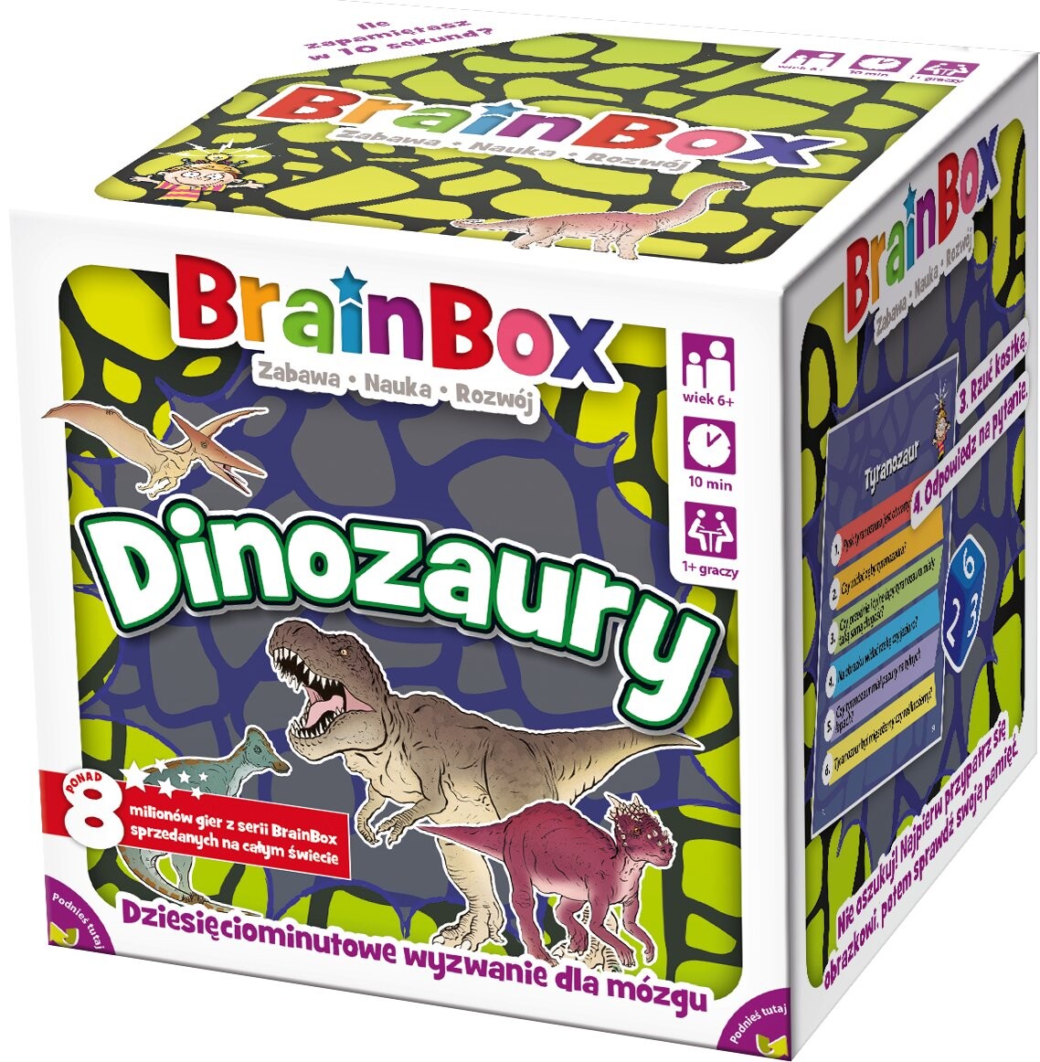 

Brainbox - развивающая игра про динозавров Rebel